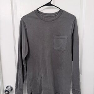 Goodfellow & Co Charcoal Long Sleeve Tee